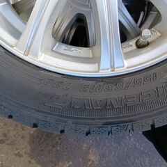 【ホイール付き】グッドイヤー　中古タイヤ４本セットの画像