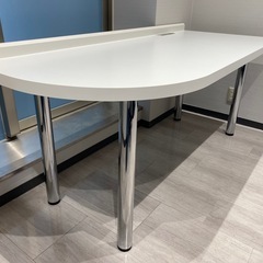 直接引き取り優先◎横幅163cm奥行70cmの大きなPCデスク。作業台にも！〜11/12までの画像