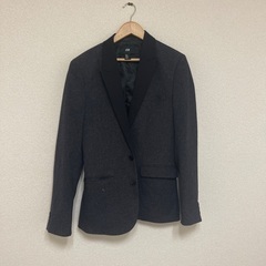 H&M スマートフィットコート 状態良好 ブラック サイズMの画像