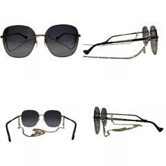 グッチ GUCCI サングラス インターロッキングG GG1089SA ゴールドの画像