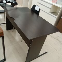 リユースのサカイ栃木店★ジモティ割あり★  デスク ダークブラウン W120×D70×H70 クリーニング済み TC11439の画像