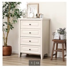 ニトリ チェスト(N キャセイ TB 8559 WHW)の画像