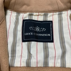 【レディース】Grace continental パーカー　キャメル　36サイズの画像