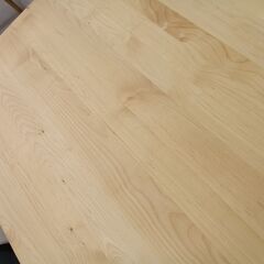 リユースのサカイ栃木店★ジモティ割あり★ NITORI ダイニングセット　アルナス ベージュ W120×D80×H70 クリーニング済み TC11441の画像