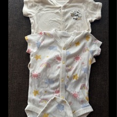 飾り襟2枚　ロンパース7点　の画像