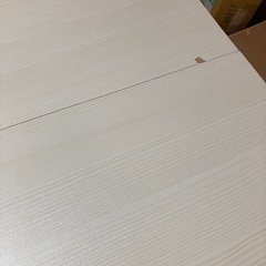 折りたたみ テーブル　ホワイト の画像