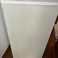 食器棚　レンジ台　※はがれ、汚れあり
の画像