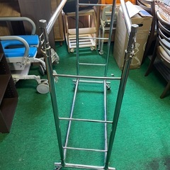 ハンガーラック　ステンレスの画像