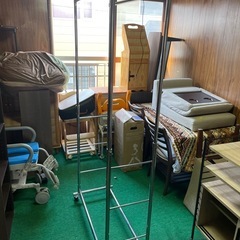 ハンガーラック　ステンレスの画像