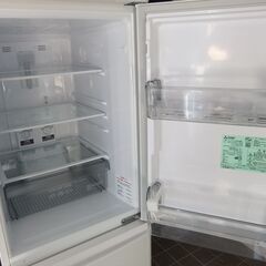 【美品】2024年製 三菱 冷蔵庫 MR-P15E3J-W 146L 2ドア 右開き **103010Gの画像