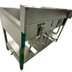 ☆2槽シンク 1200x600x800+150mm シンク 流し台 業務用 厨房機器☆の画像