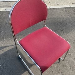 ⭐︎中古品 コクヨ スタッキングチェア 20脚セット 専用台付き  CK-810KNシリーズ⭐︎の画像