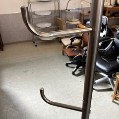 A2511-064 ポールハンガー② シルバー キズ汚れサビ有りの画像