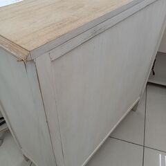 ★リユースのサカイ日立店★HJ8212  キャビネット ベージュ H85×D36×W77 クリーニング済み の画像