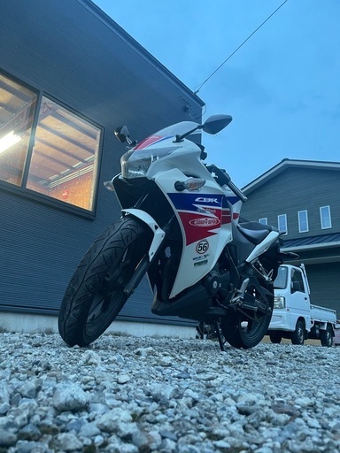 ホンダ　CBR250R 実働車　現状渡しになります。