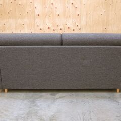 ≪zyt2526ジ≫ 美品 ニトリ 3人掛けソファ Nポケット S8 幅184cm 布張り グレー系 3Pソファ/2Pソファ/シンプル/中古家具/宮城県仙台市 71030-03の画像