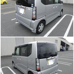 早い者勝ち♪ 平成 24 年式 ／ ホンダ ／ NーBOX ／ G ／ アイドリングストップ ／ 純正 ナビ／テレビ ／ スマートキー ／ プッシュスタート ／社外アルミホイール ／ 車内清掃済み／車検 08/12の画像