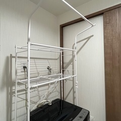 【ニトリ】ランドリーラック　ホワイトの画像