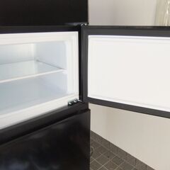 Hisense ハイセンス 冷凍冷蔵庫 HR-K12HB 124L 2024年製 ブラック 2ドア 美品 **の画像