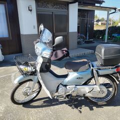 ★★値下げ埼玉県加須市発★ホンダ スーパーカブ110★ 実動 人気車種 原付二種 JA10型 FI インジェクション前カゴ後ボックス付 空冷 4サイクル ビジネス カブ の画像