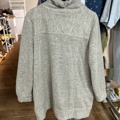 ニットコート🧶カーディガン🧥レディース👱‍♀️G3COMPOサイズ4Lバスト107〜115身長154〜162花柄🌼グレー•水色•青•茶色の画像