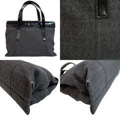 ブルガリ BVLGARI ハンドバッグ ロゴマニア グレーの画像