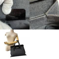 ブルガリ BVLGARI ハンドバッグ ロゴマニア グレーの画像