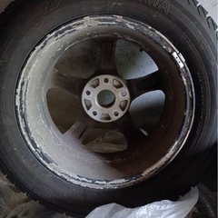 スタッドレスタイヤ　アルミホイール付　「タイヤ=ヨコハマ　ice  GUARD  iG52c, 215 60R 16   の画像