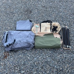 テント DOD ザ・テント L タン×カーキ
の画像