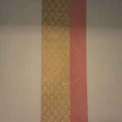 掛け軸　掛け軸を掛ける棒の画像