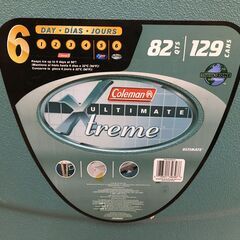 Coleman/コールマン エクストリームホイールクーラー 47L グリーン×ホワイト 25k菊DOの画像