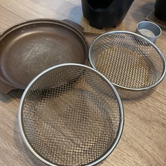 1人用鍋　鉄鍋　2セット　キャンプ用品の画像