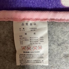 ディズニープリンセス　ソフィア　 お昼寝布団(上掛け、敷布団) カーペットラグ　 3点セットの画像