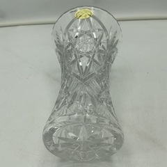 カットクリスタル 花瓶 フラワーベースの画像