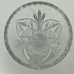カットクリスタル 花瓶 フラワーベースの画像