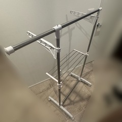 コンパクト　I型物干しの画像