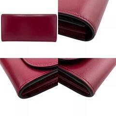 カルティエ CARTIER 長財布 パンテール フラップ ワインレッドの画像