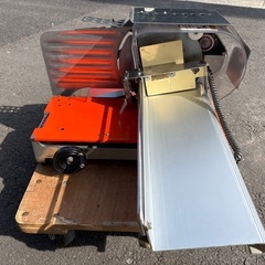 ■中古品 ハクラ精機 パンスライサー アルファ70L 100V 動作問題無し 厨房 ■の画像