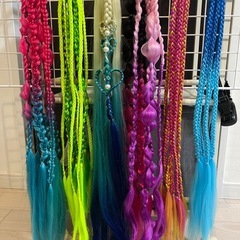 ヘアゴムエクステの画像