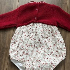 SARDON ニットロンパースの画像