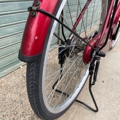 24㌅安全整備士組立リサイクル自転車の画像