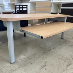 J5850　【リユースのサカイ柏店】　引き出し付ローテーブル　クリーニング済みの画像