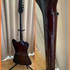 エピフォン　サンダーバード　ソフトケース付きの画像