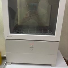 【台セット】Panasonic 食洗機　SOLOTA  NP-TML1-W  ソロタの画像
