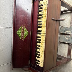 o93118 YAMAHA ヤマハ アンティーク ベビーオルガン 足踏みオルガン ミニオルガン 小型オルガン リードオルガン ジャンクの画像