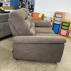 J5851　【リユースのサカイ柏店】　3人掛けソファ　クリーニング済みの画像