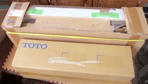 TOTO 手洗器セット UGS19SLS♯NW1 キャビネット UGLC03LS♯MW 手洗い器 未開封 札幌市