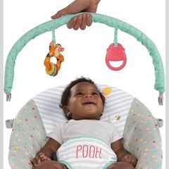 【電池つき付】プーさん バウンサー【美品】の画像