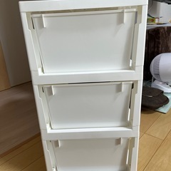 【取引中】収納ケース3段の画像