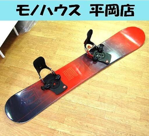 156cm CSB スノーボード ステップイン バインディング付き レッド×ブラック スノボ コロラドスノーボード 札幌市 清田区 平岡